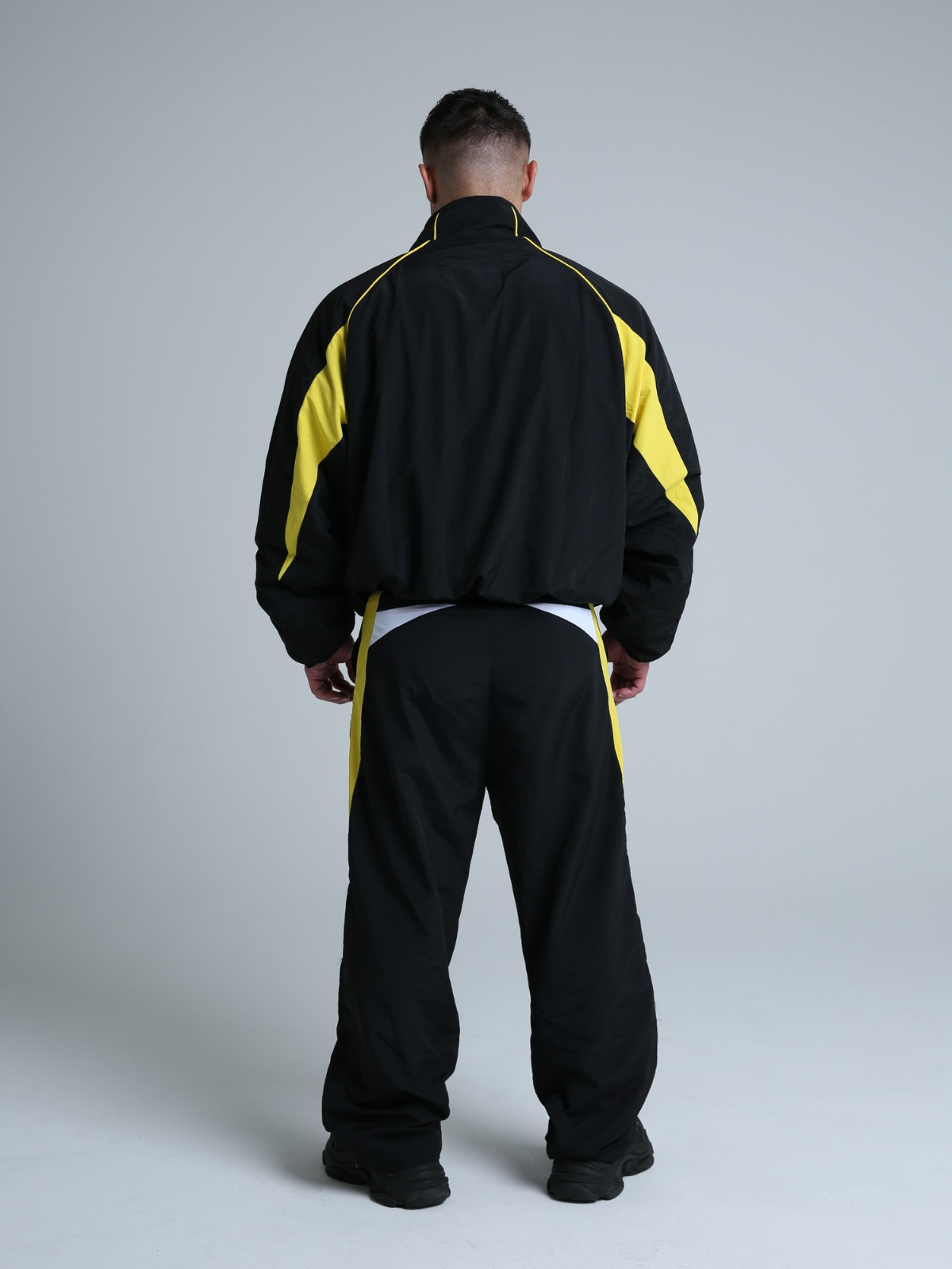 TRACK PANTS WEDGE BLACK