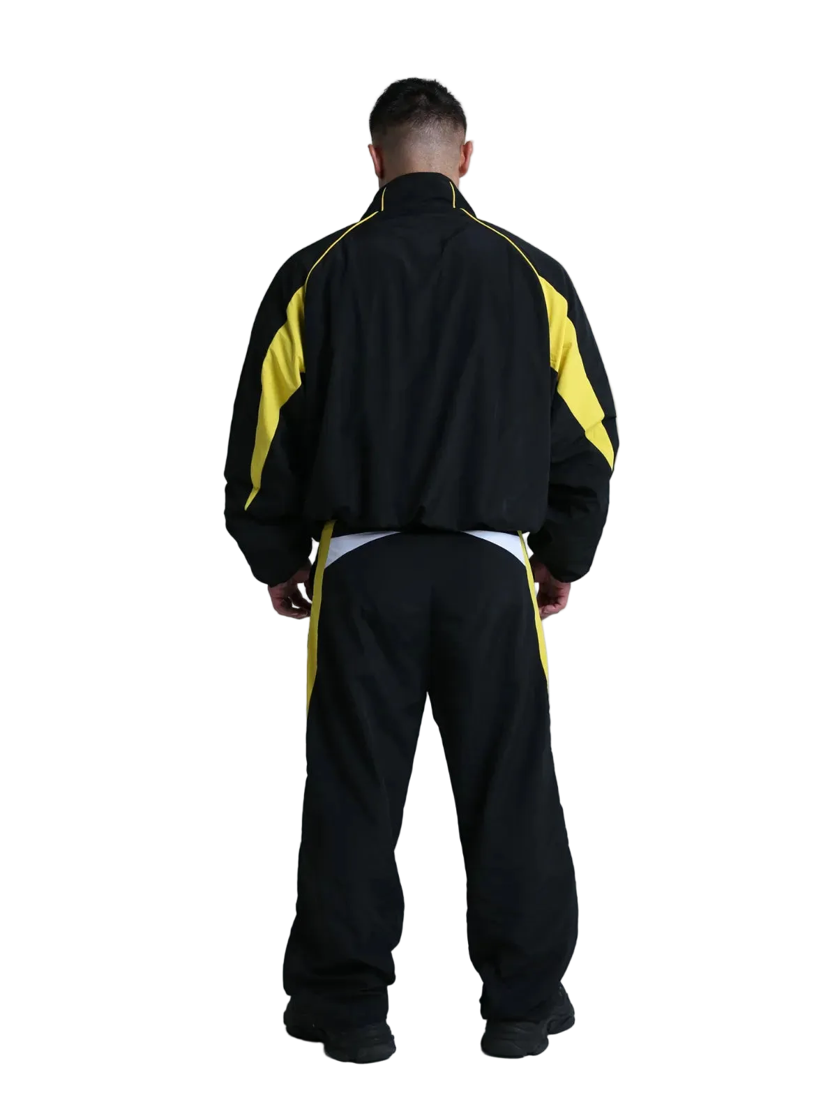 TRACK JACKET WEDGE BLACK