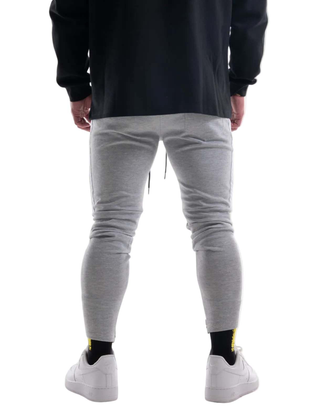 2 LINE STRETCH PANTS(GRAY)