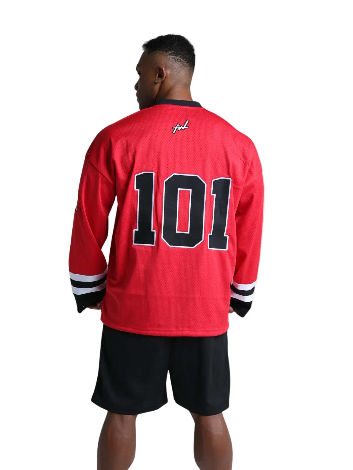 HOCKEY SHIRT STRIVE LONG SLEEVE RED