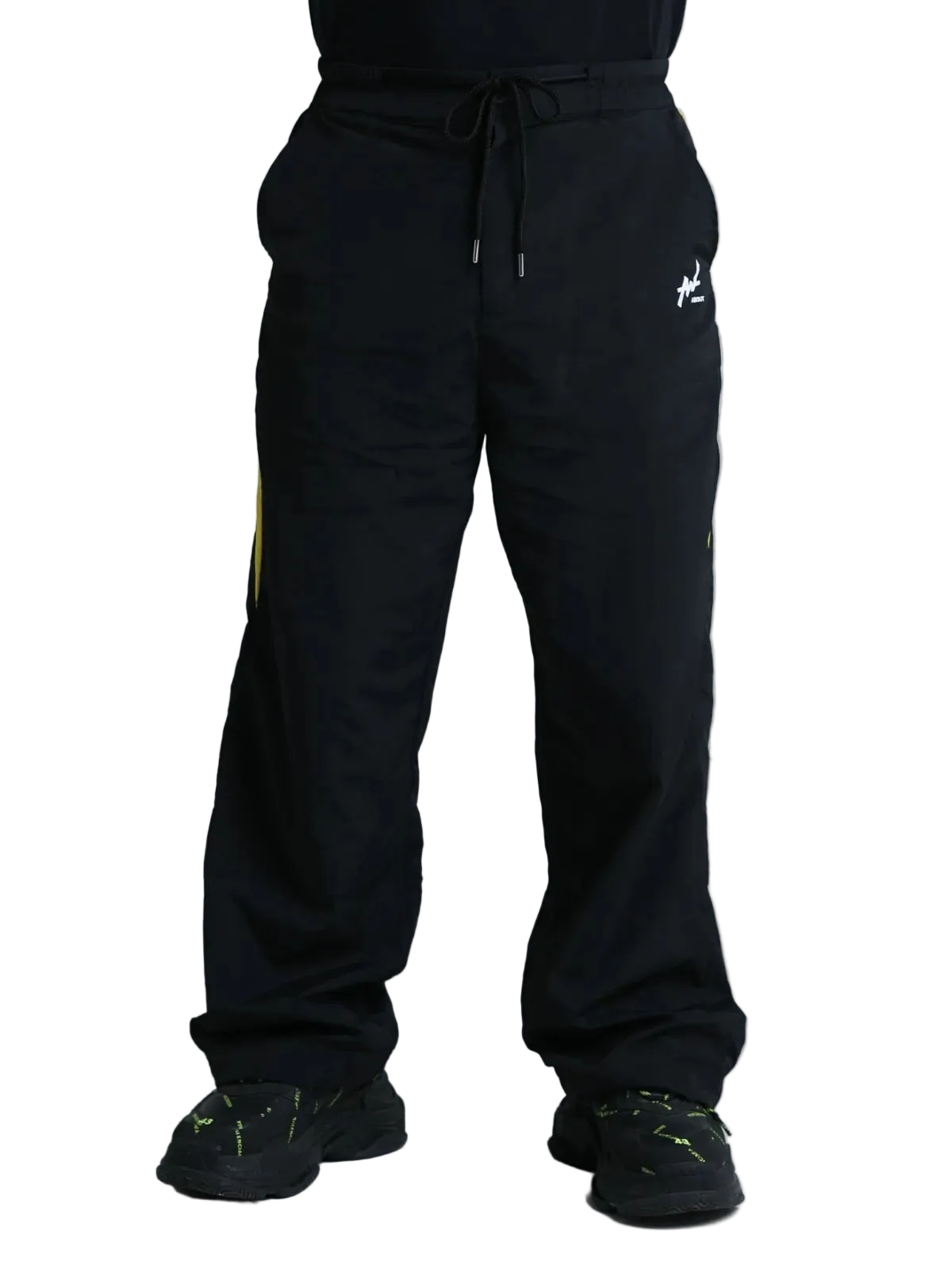 TRACK PANTS WEDGE BLACK