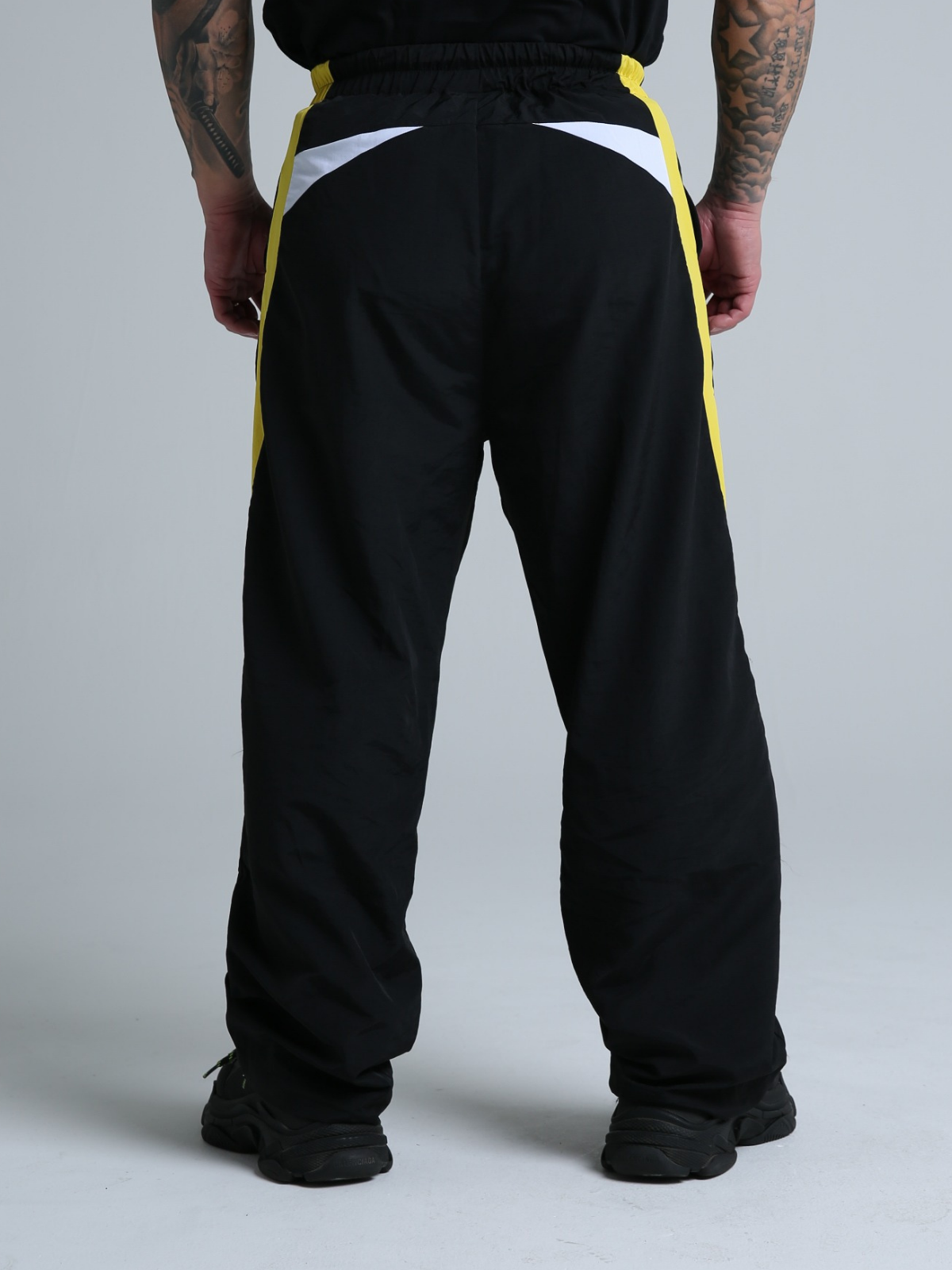 TRACK PANTS WEDGE BLACK