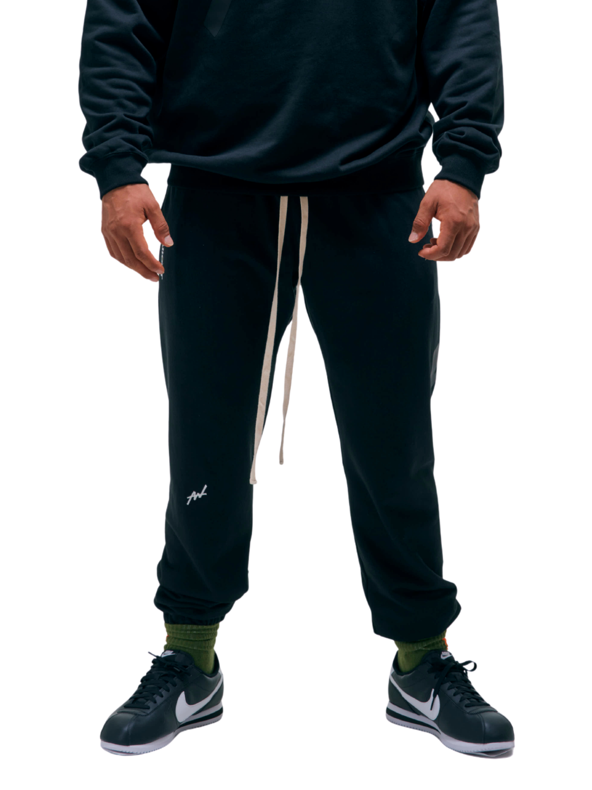 SWEAT PANTS BIG LOGO (BLACK)