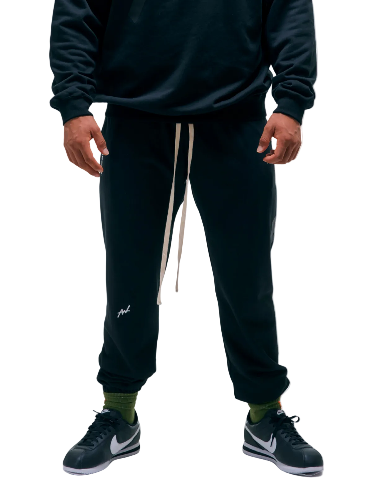 SWEAT PANTS BIG LOGO(BLACK)