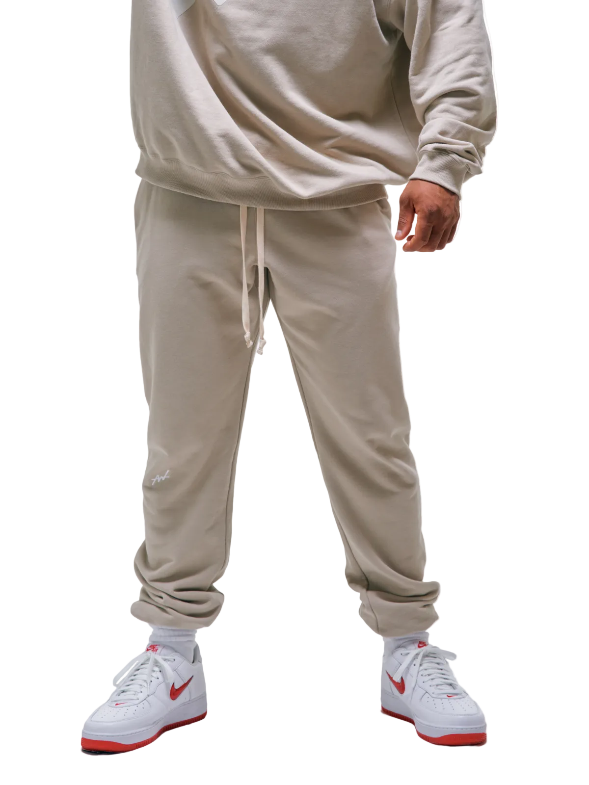 SWEAT PANTS BIG LOGO(BEIGE)