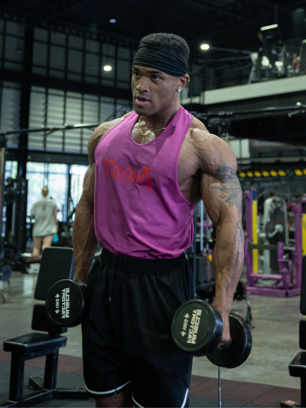 STRINGER ""GOTHIC FLAME"" PURPLE