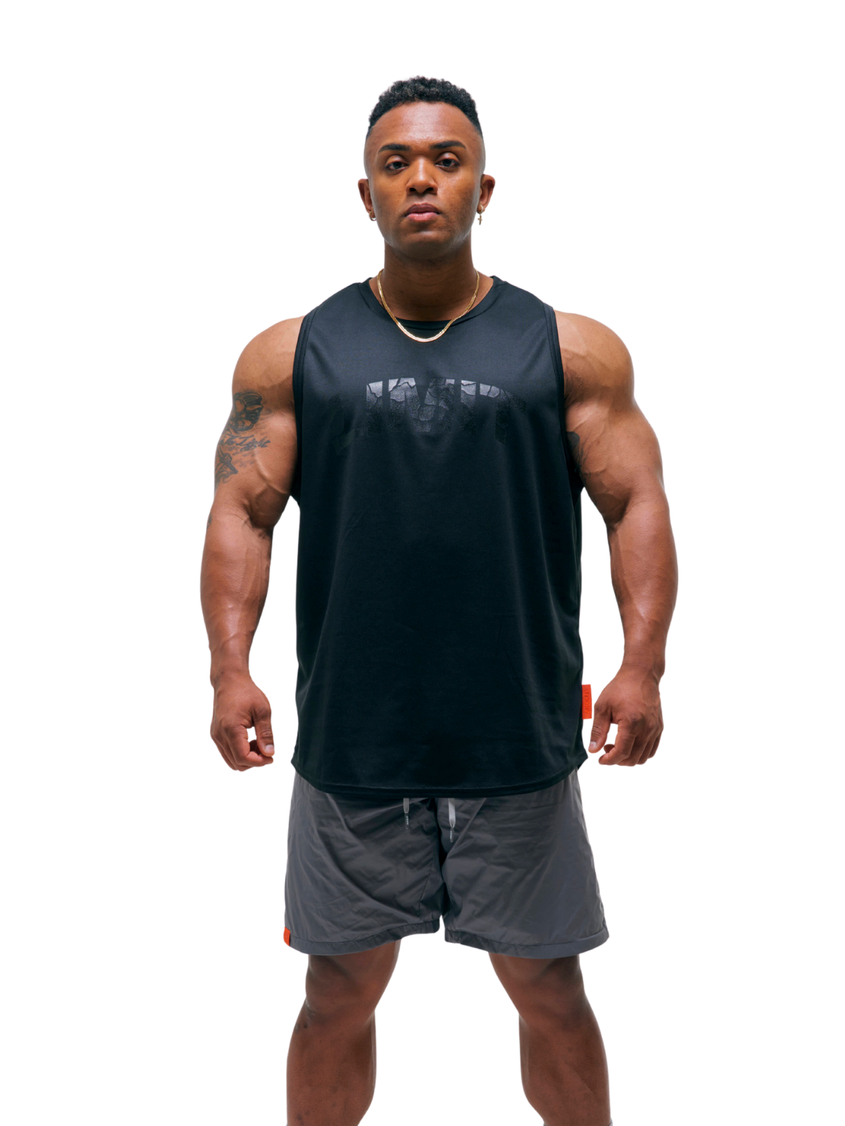 NO SLEEVE LIMIT Orange label(BLACK)