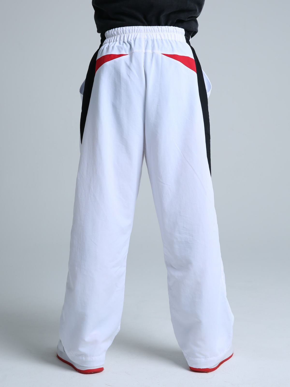 TRACK PANTS WEDGE WHITE