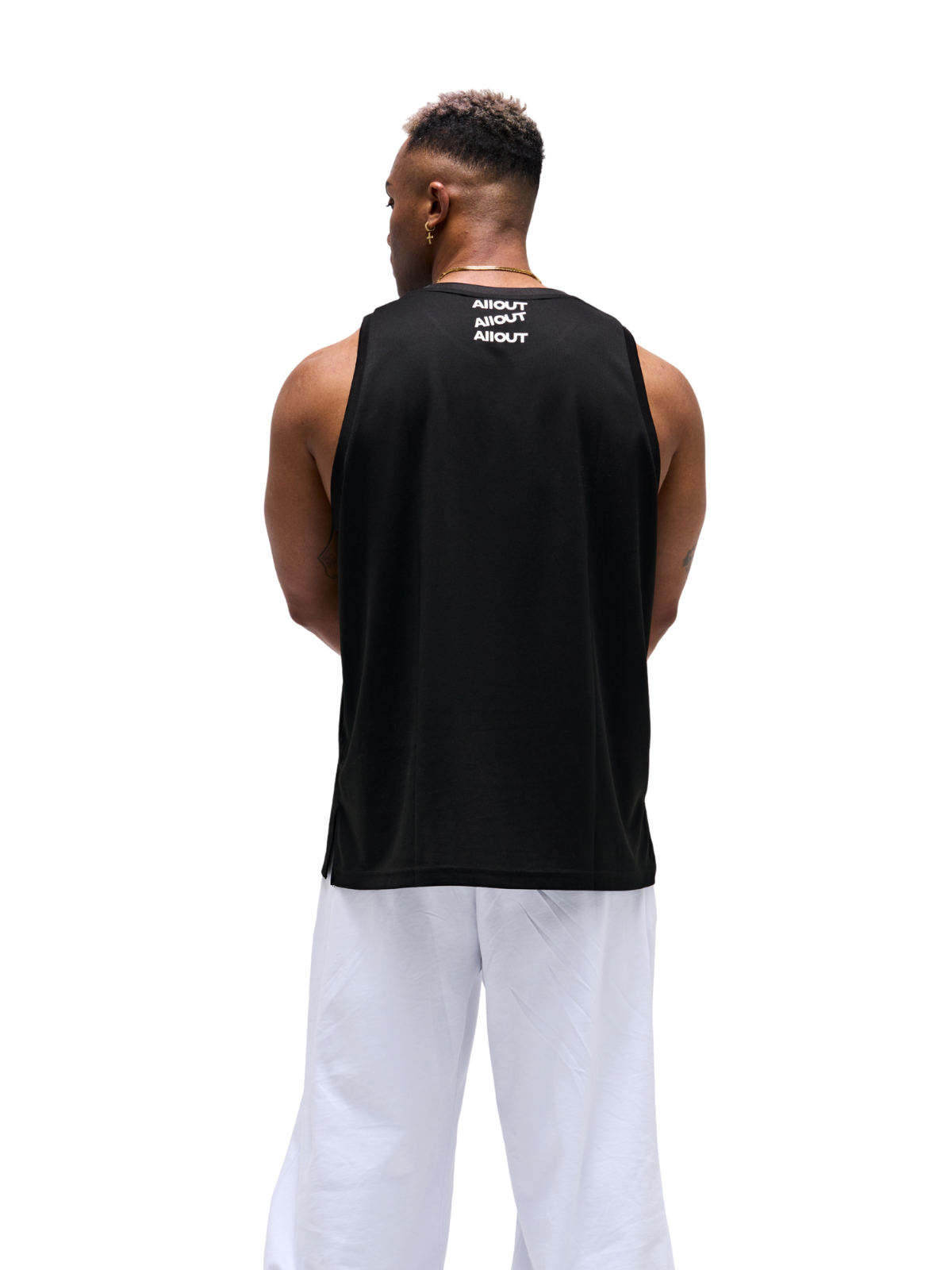 NO SLEEVE BIG LOGO (BLACK)