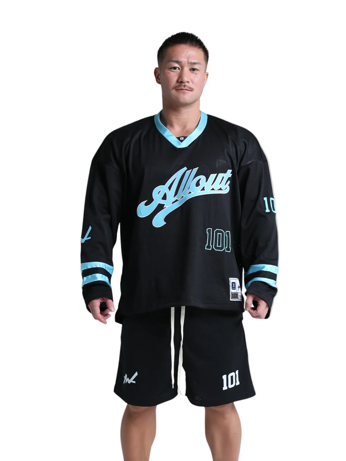 HOCKEY SHIRT STRIVE LONG SLEEVE BLACK