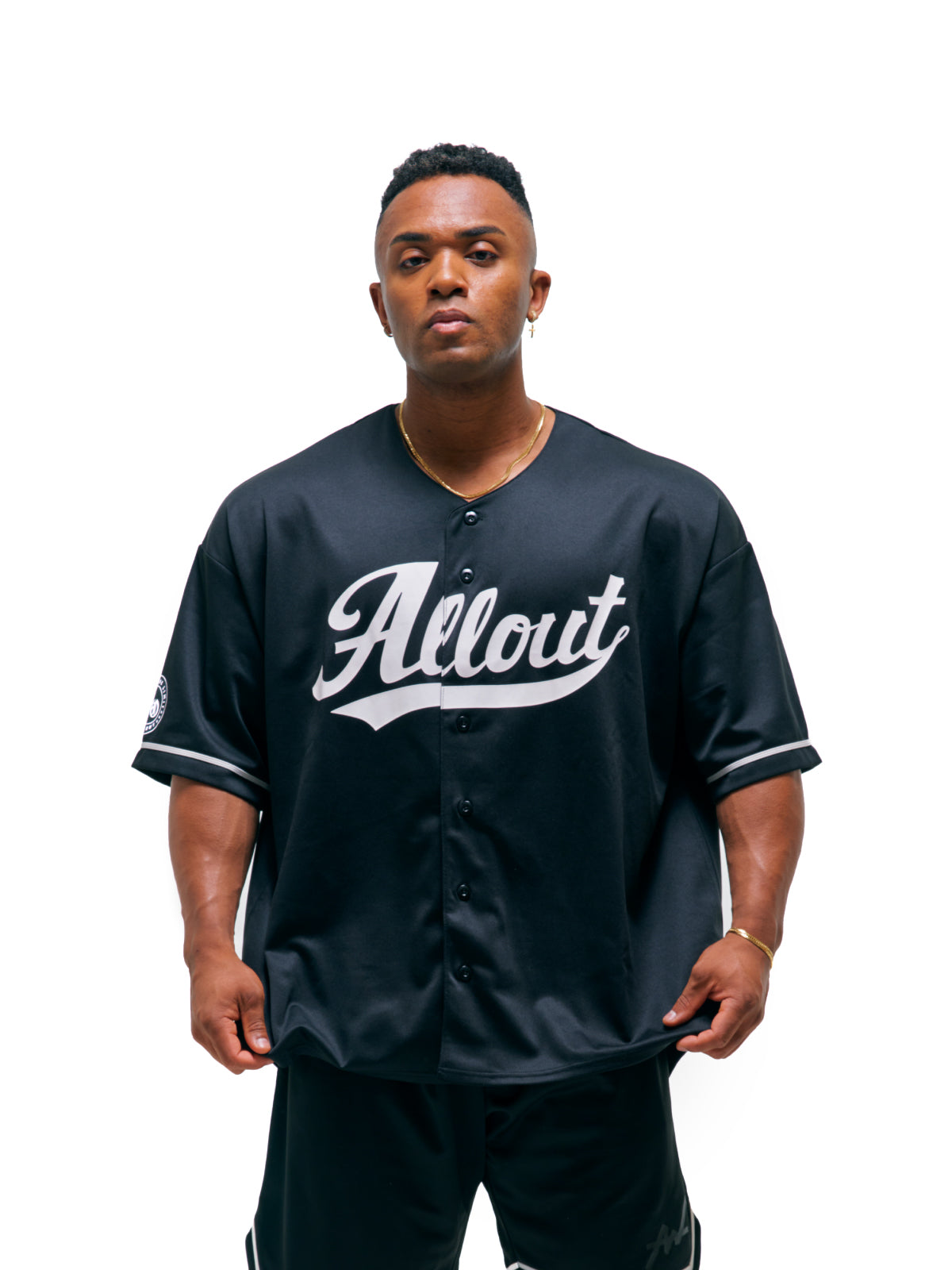 BASEBALL SHIRT(BLACK)
