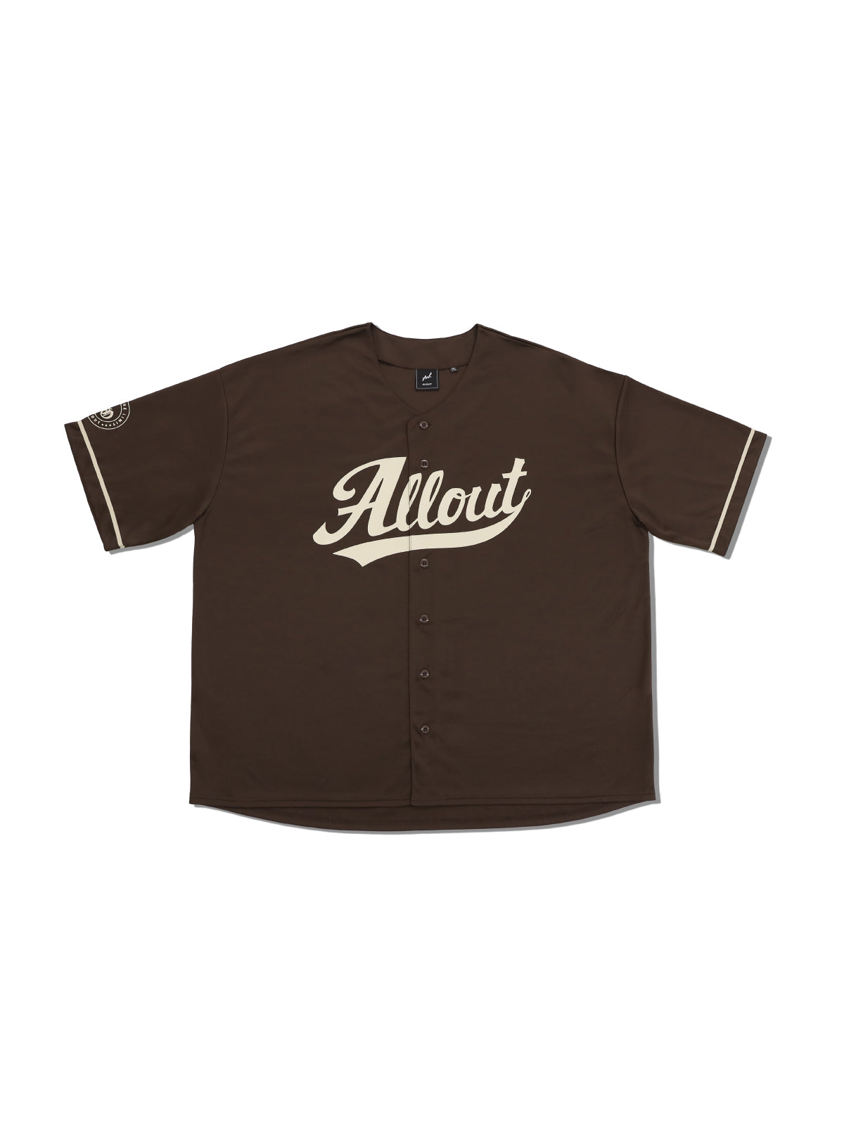 Baseball shirt (brown)