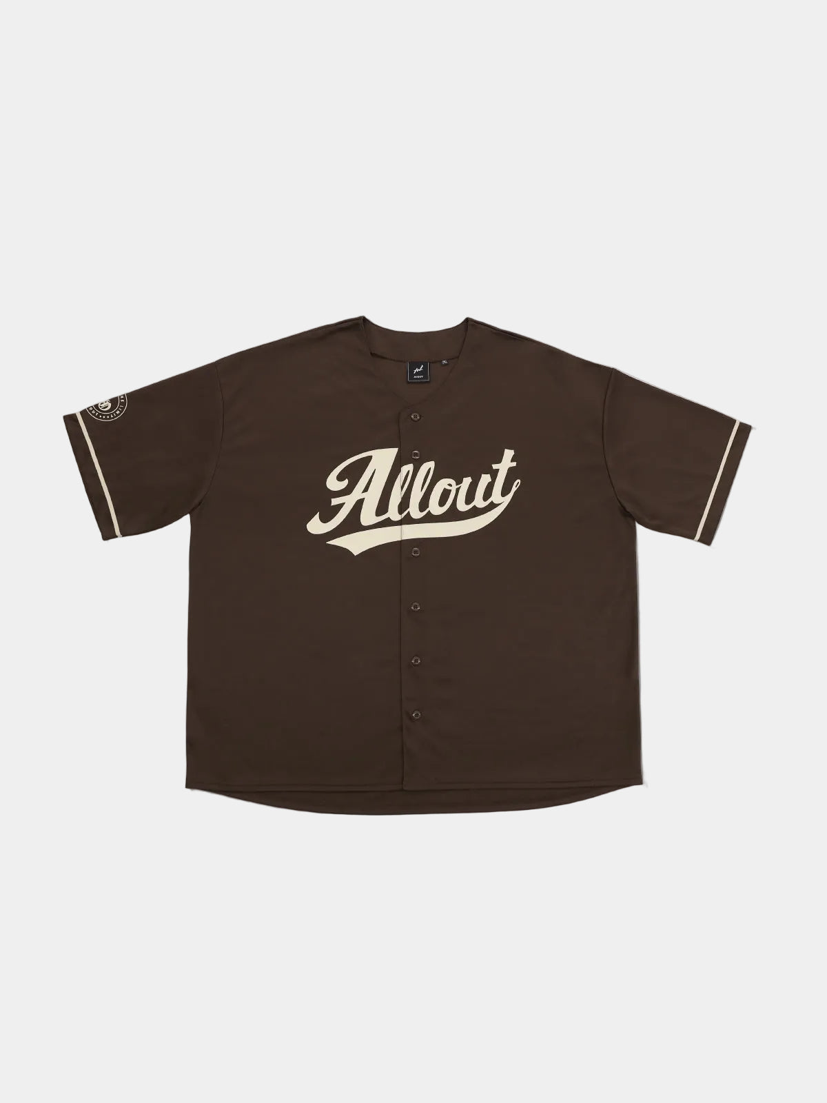 Baseball shirt (brown)