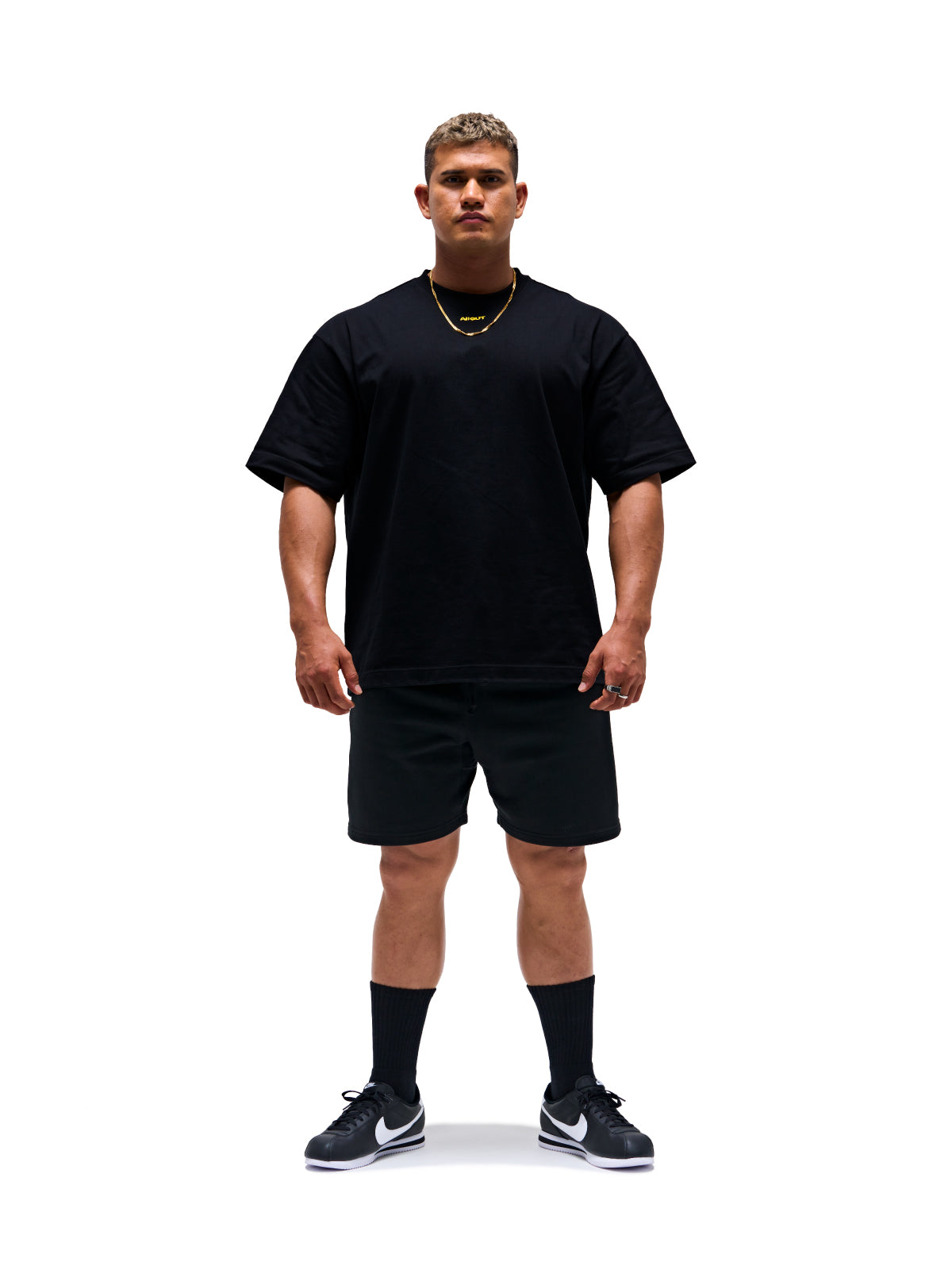 SWEAT SHORTS (BLACK)
