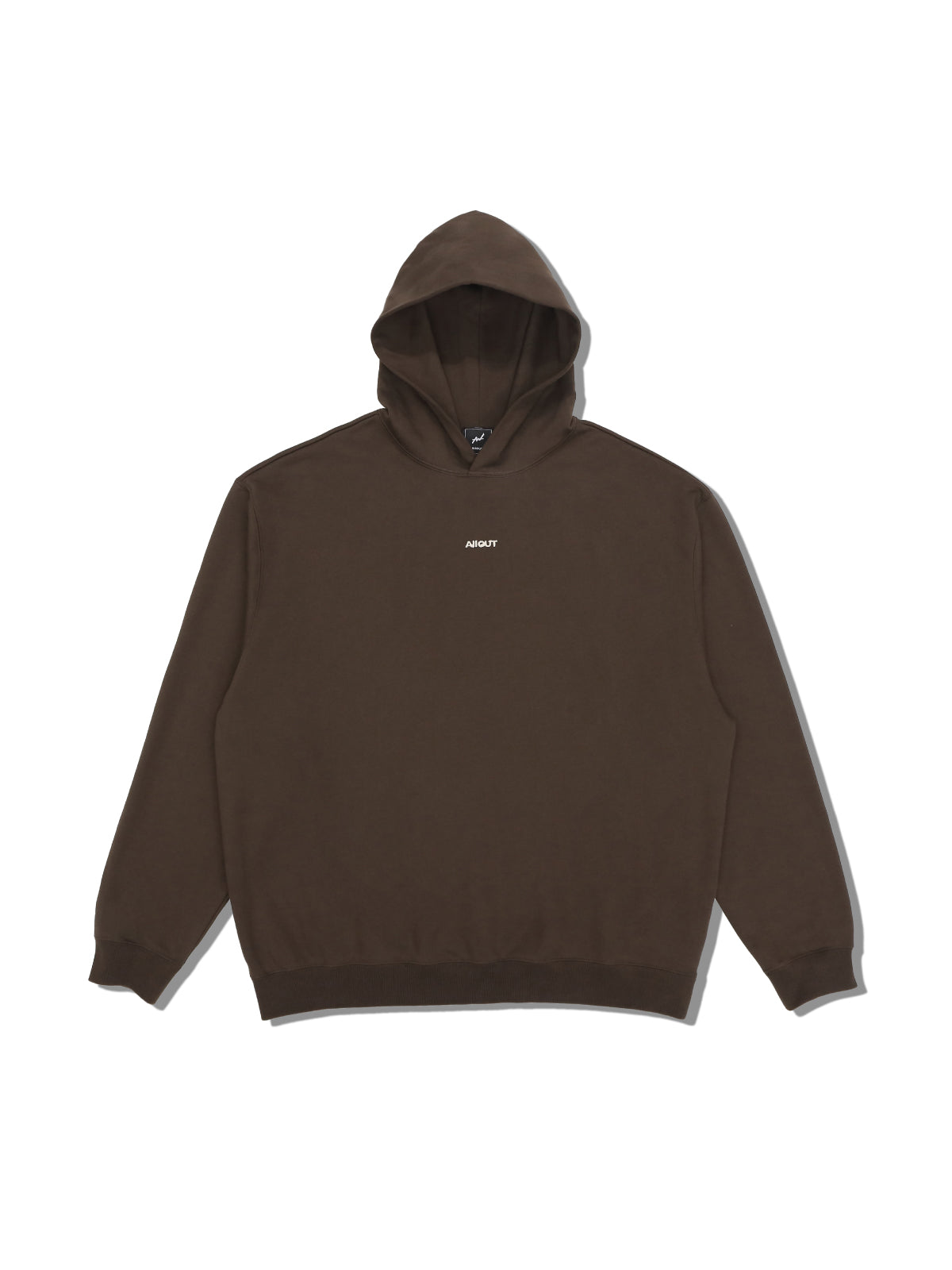 SPRAY SWEAT HOODIE (BROWN)