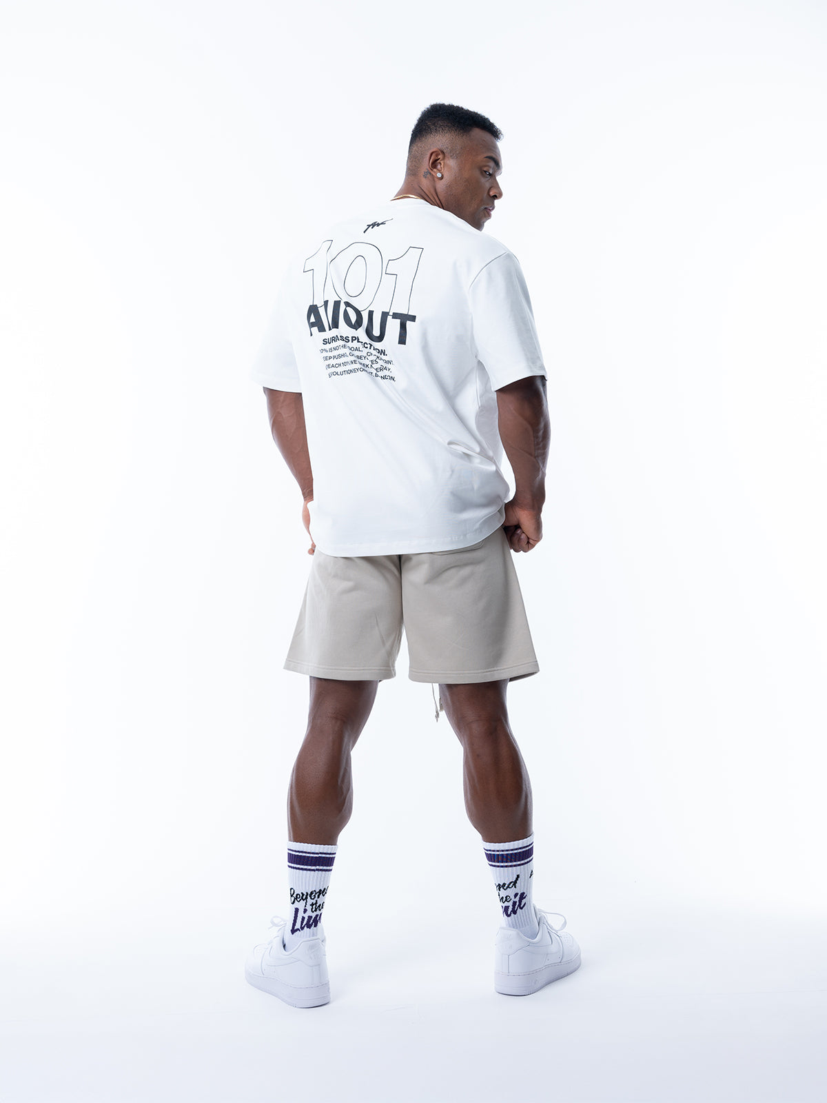 SWEAT SHORTS (BEIGE)