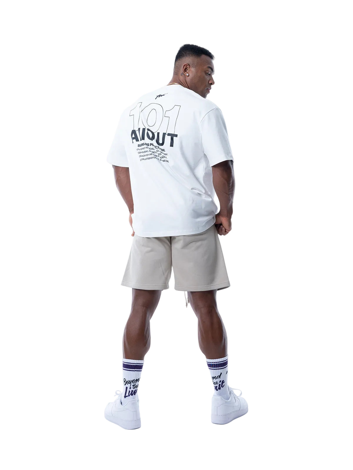 SWEAT SHORTS (BEIGE)