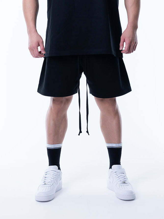 SWEAT SHORTS (BLACK)
