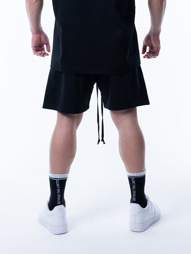 SWEAT SHORTS (BLACK)
