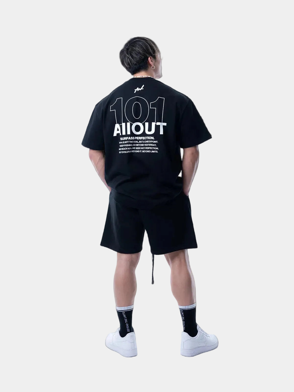 SWEAT SHORTS (BLACK)