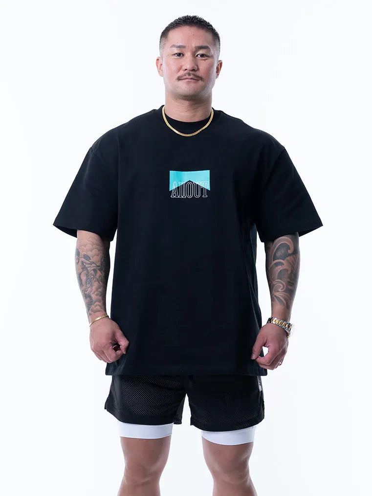 T-shirt CHEVRON EMBLEM【BLACK】