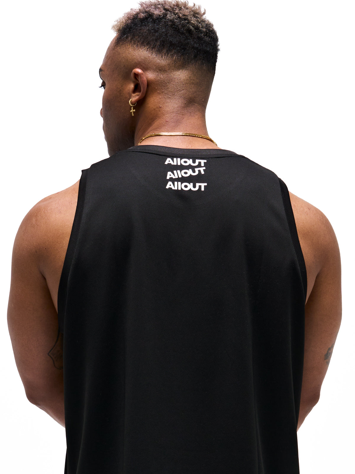 NO SLEEVE BIG LOGO (BLACK)