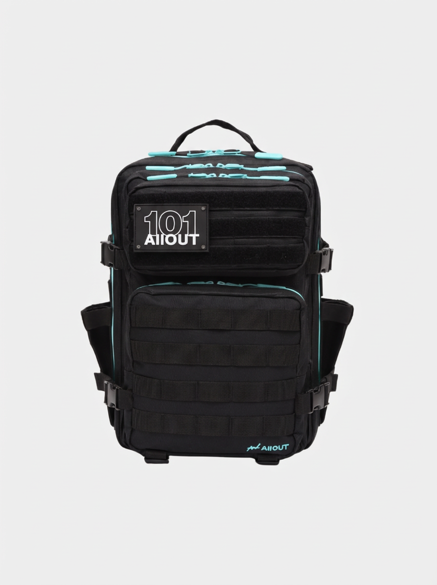 AllOUT BACKPACK 35L BLACK and AQUA