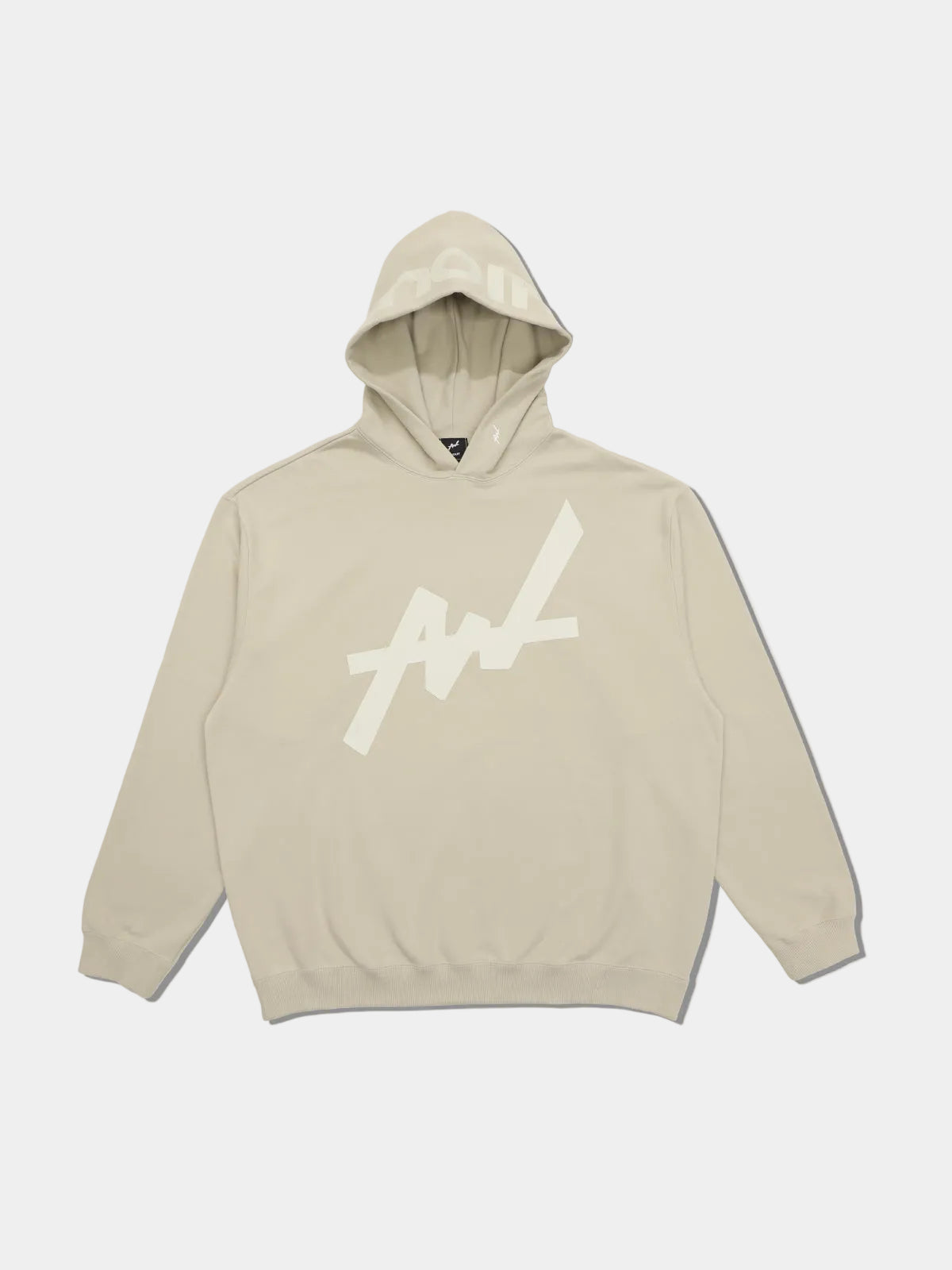 SWEAT HOODIE BIG LOGO (BEIGE)