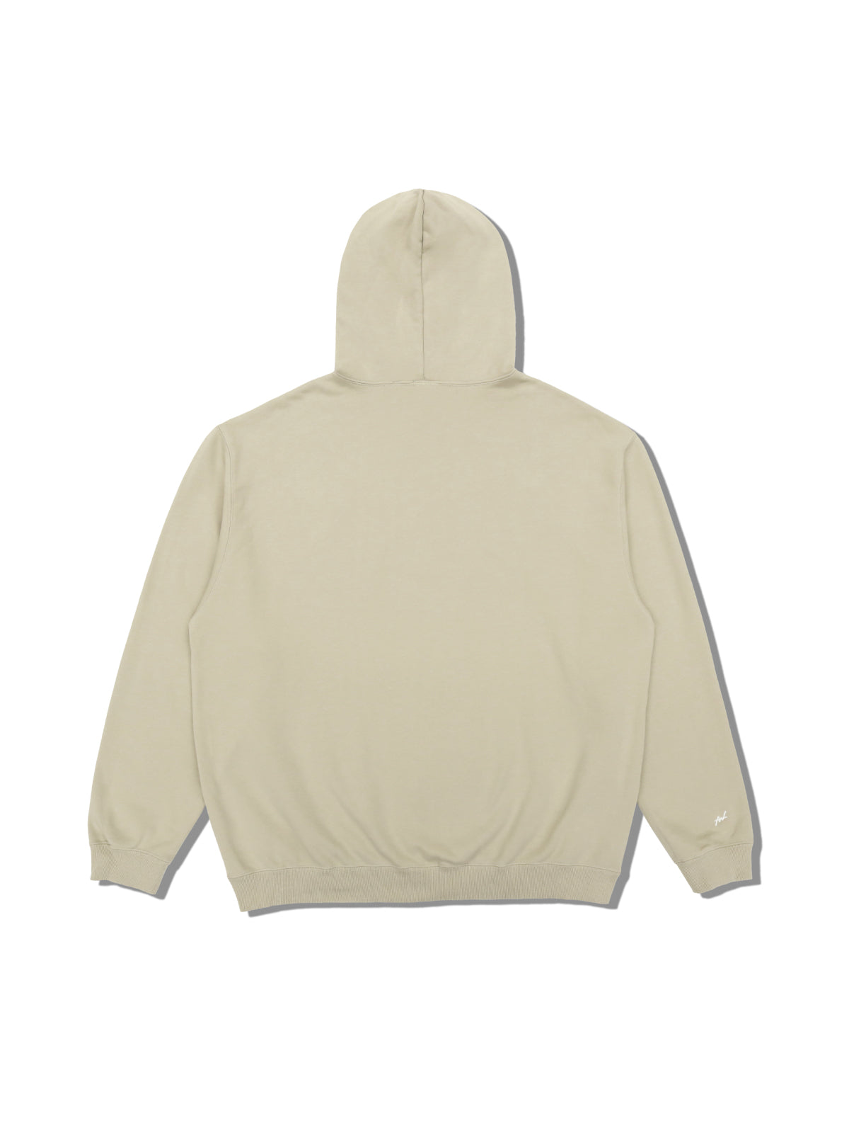 SWEAT HOODIE BIG LOGO(BEIGE)