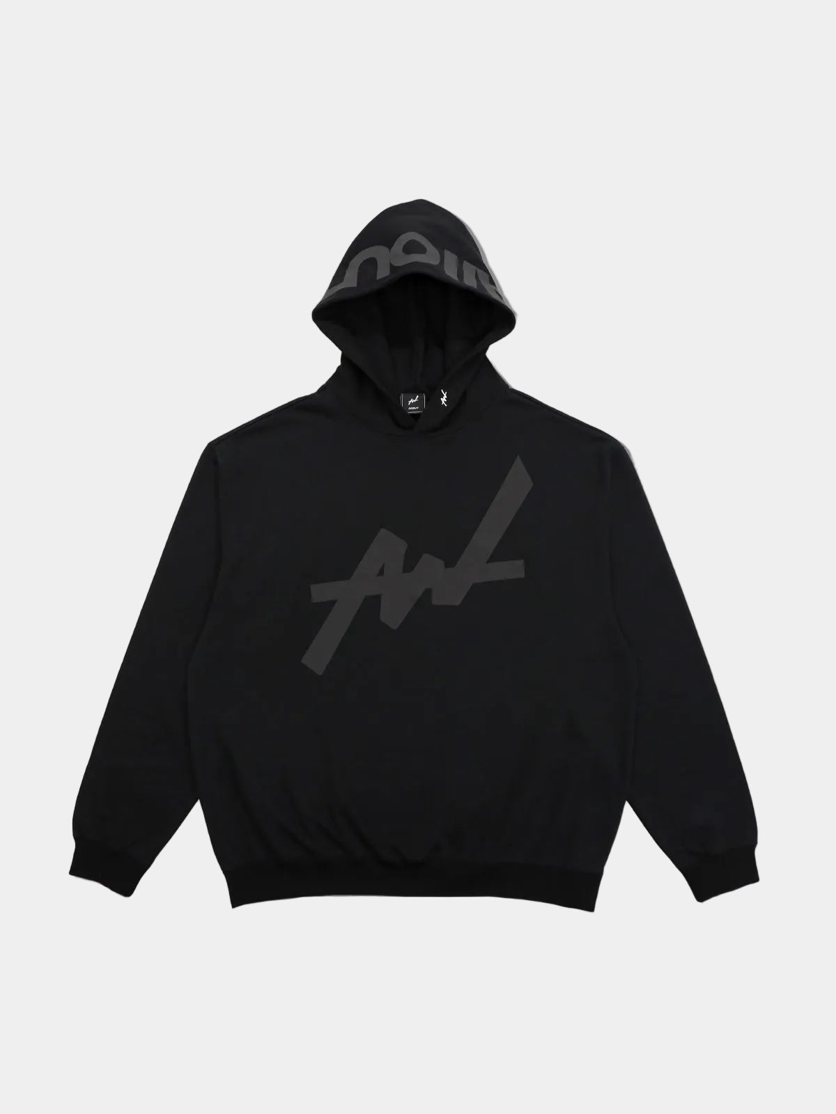 SWEAT HOODIE BIG LOGO (BLACK)