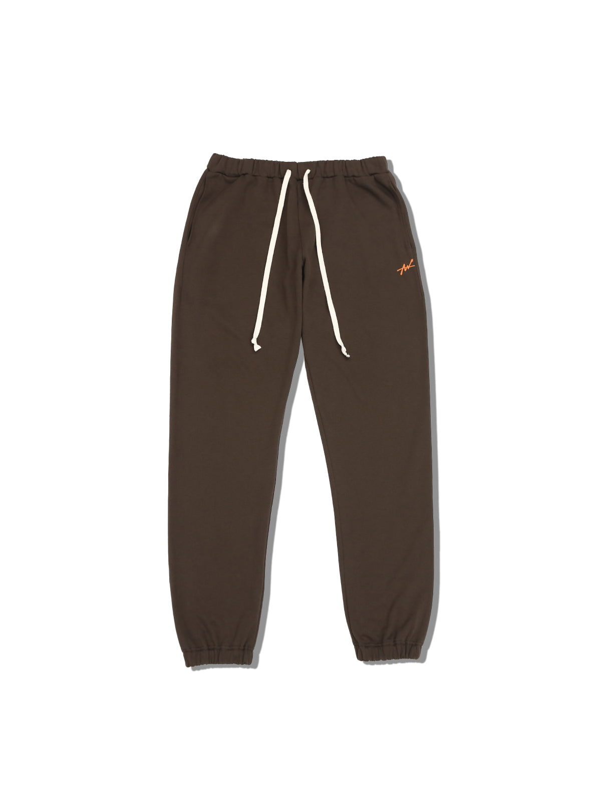 SWEAT PANTS SPRAY (BROWN)
