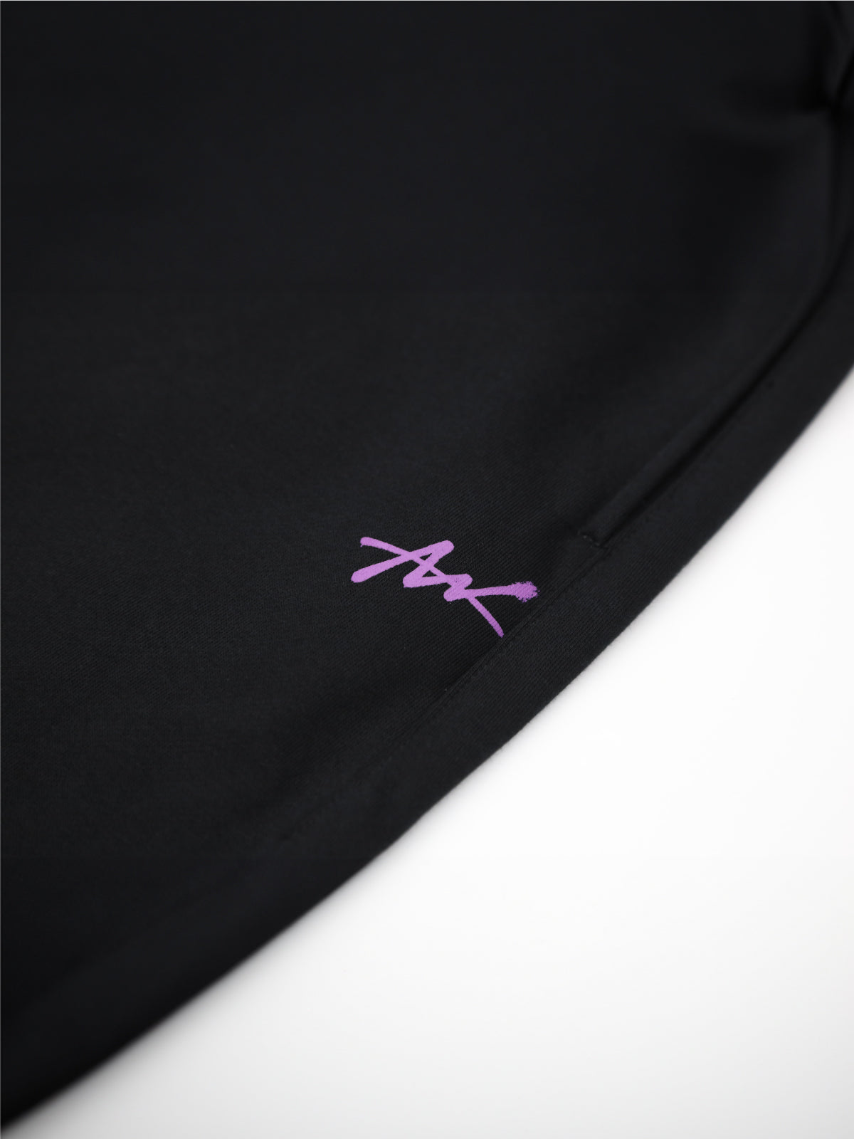 SWEAT PANTS SPRAY(BLACK)