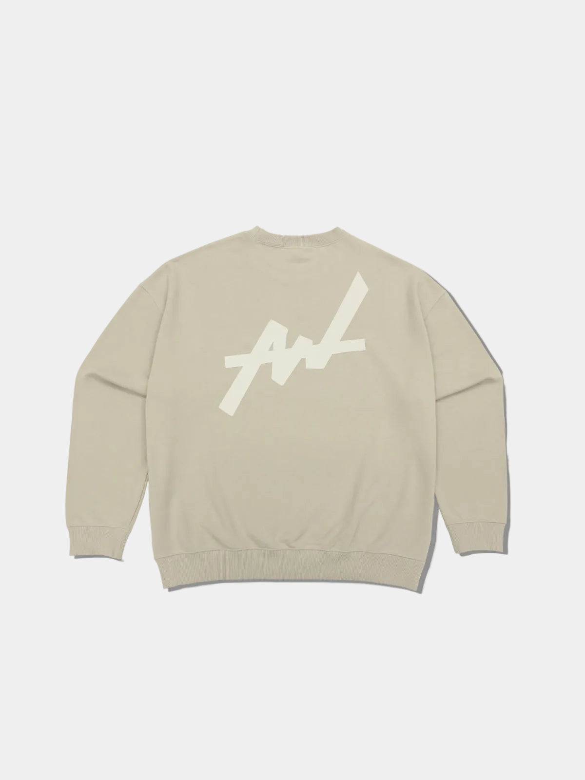 SWEAT SHIRT BIG LOGO (BEIGE)