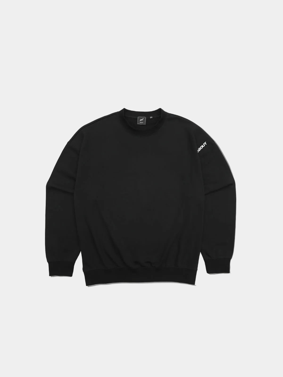 SWEAT SHIRT BIG LOGO (BLACK)