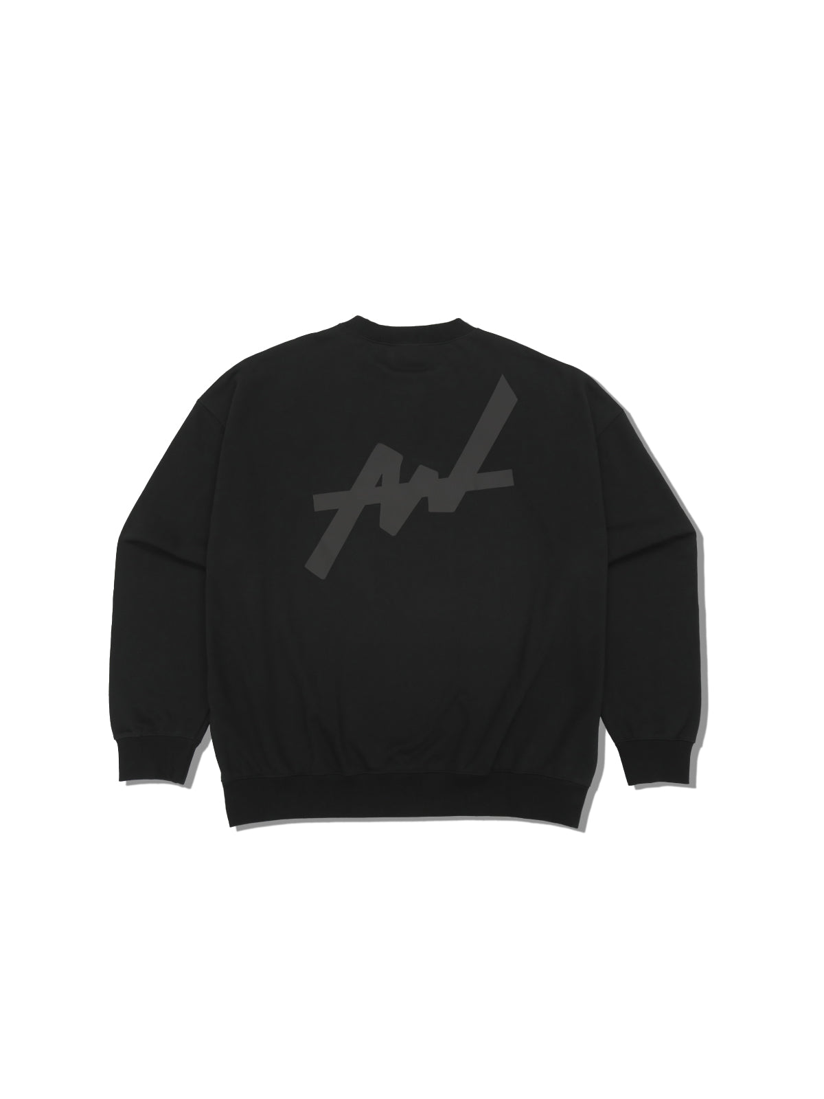 SWEAT SHIRT BIG LOGO(BLACK)