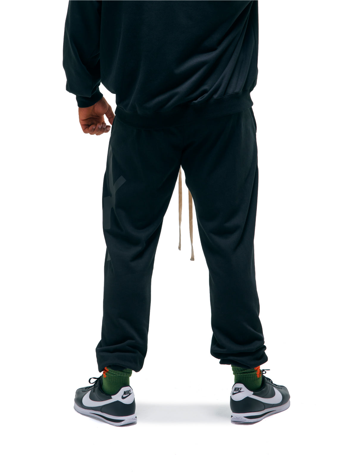SWEAT PANTS BIG LOGO (BLACK)