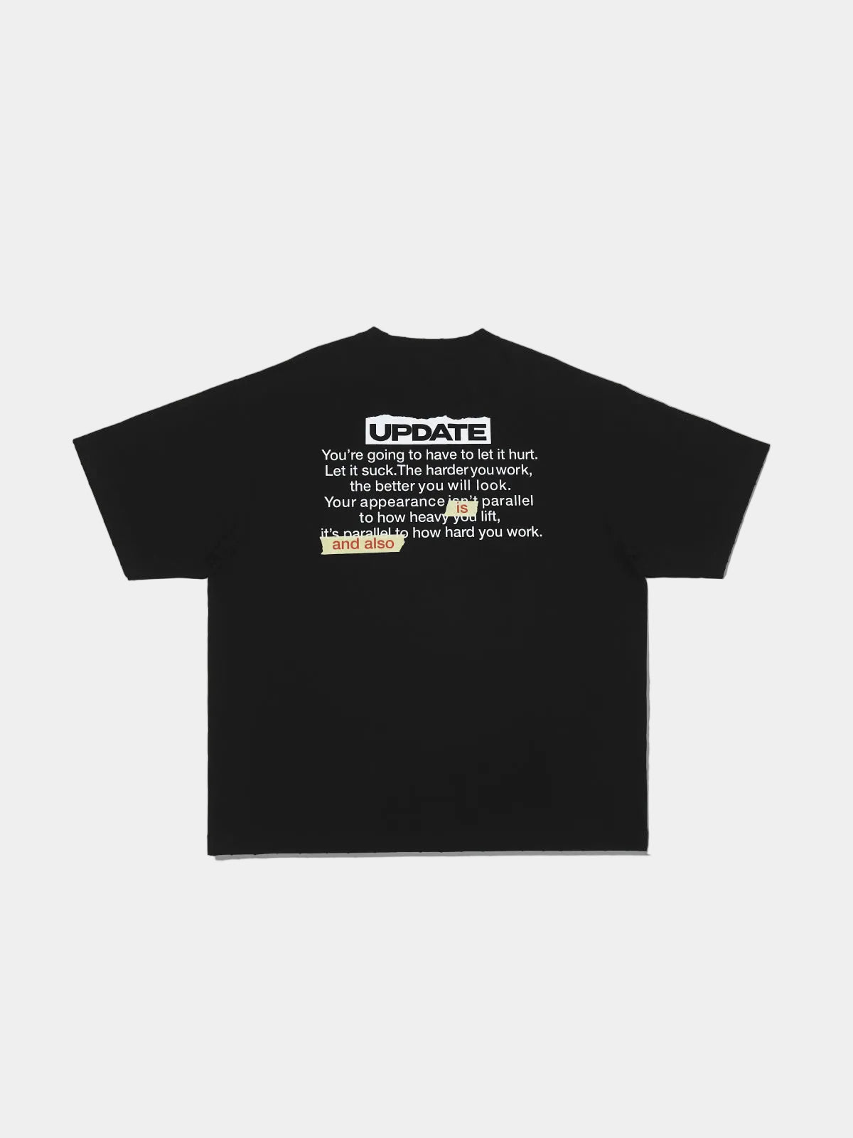 T-shirt UPDATE Masking tape