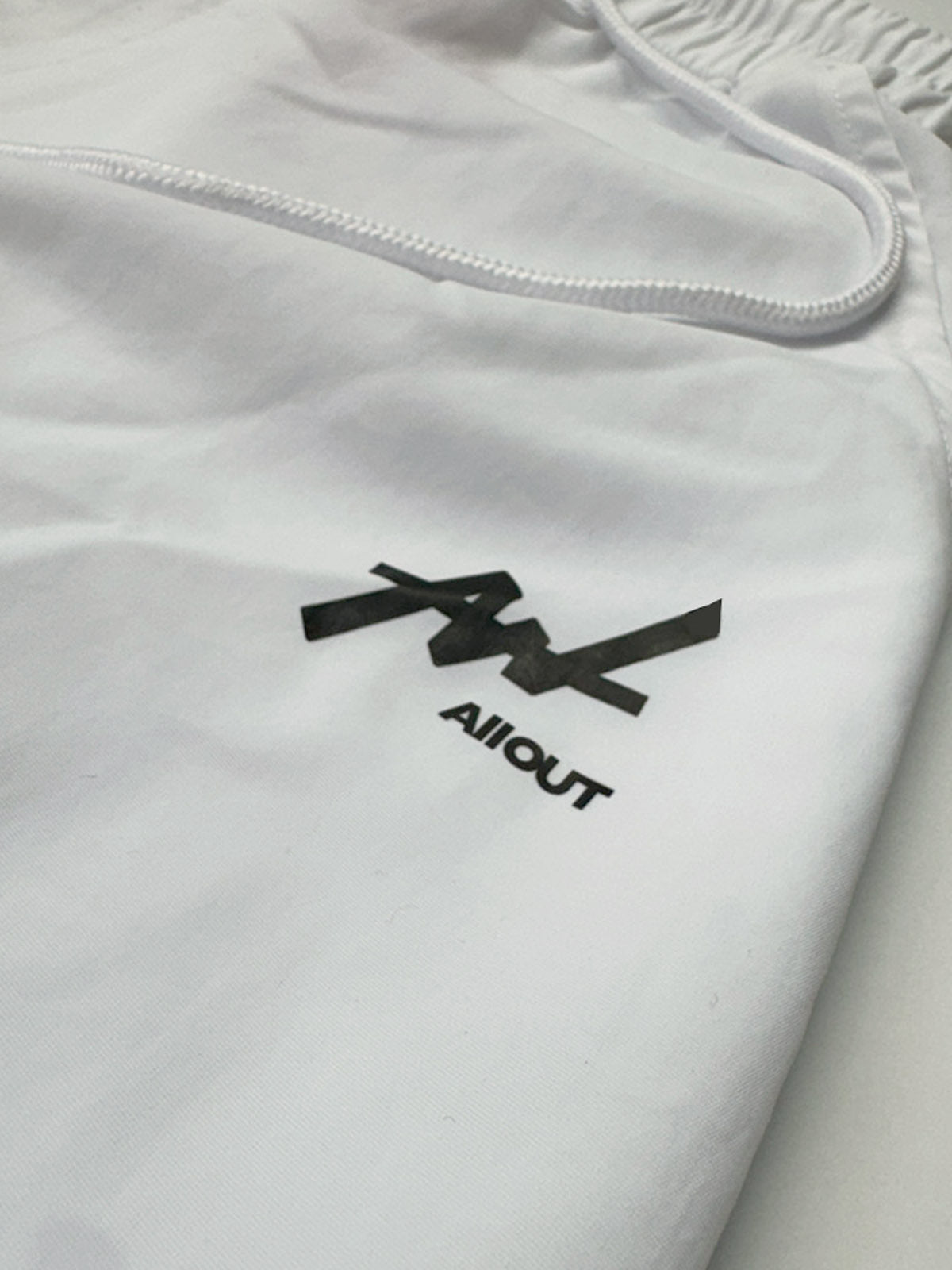 TRACK PANTS WEDGE WHITE