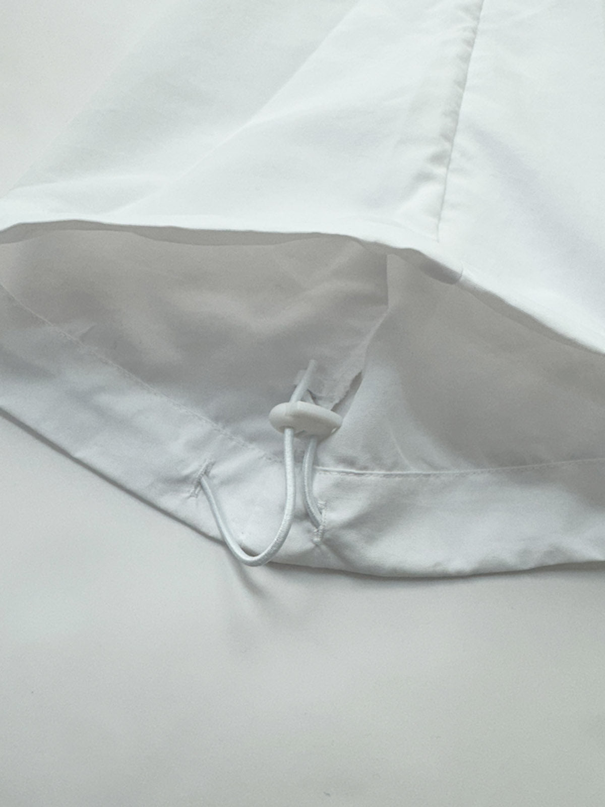 TRACK PANTS WEDGE WHITE