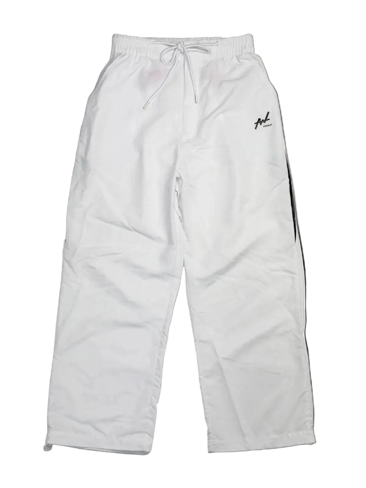 TRACK PANTS WEDGE WHITE