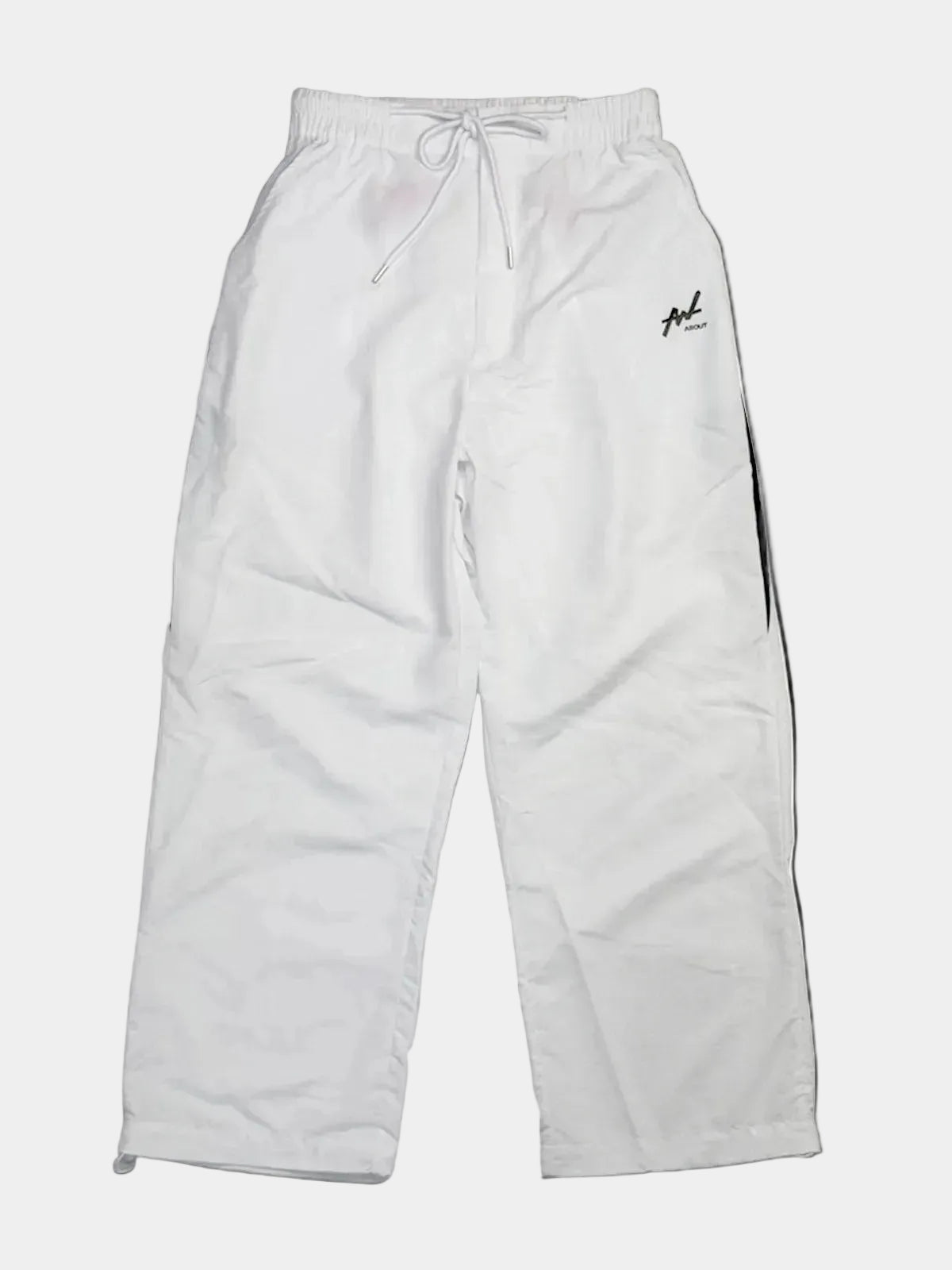 TRACK PANTS WEDGE WHITE