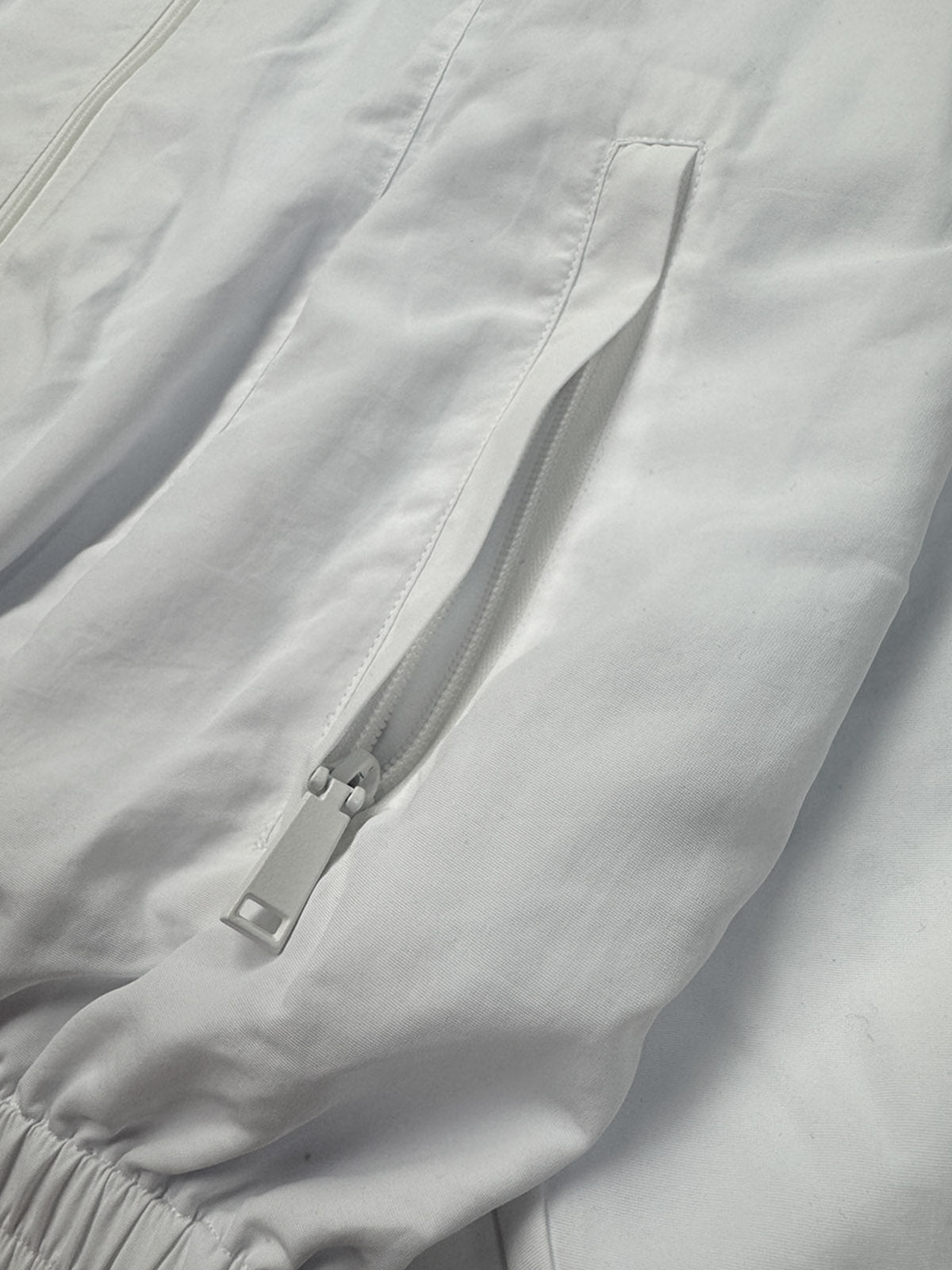 TRACK JACKET WEDGE WHITE