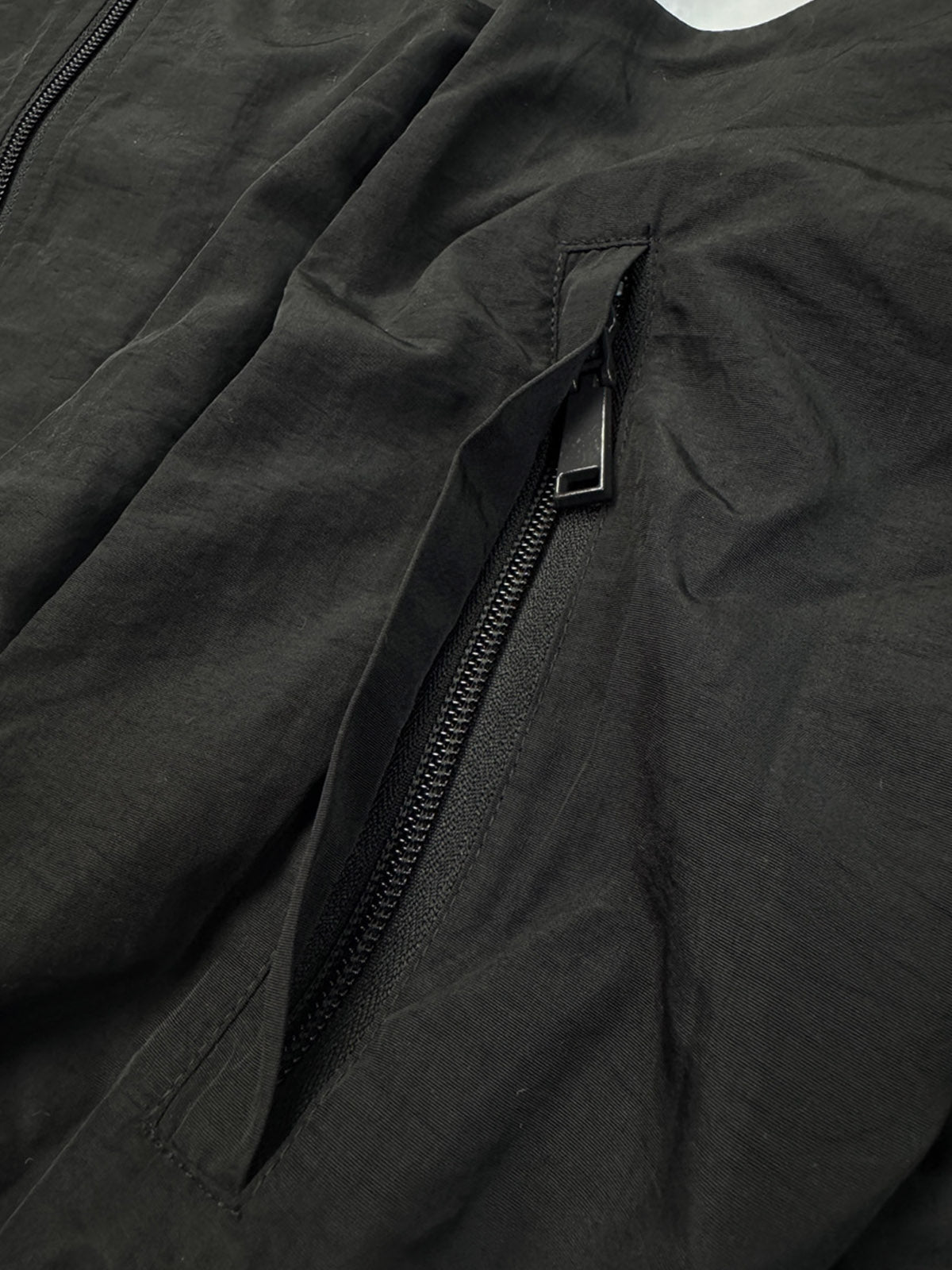 TRACK JACKET WEDGE BLACK