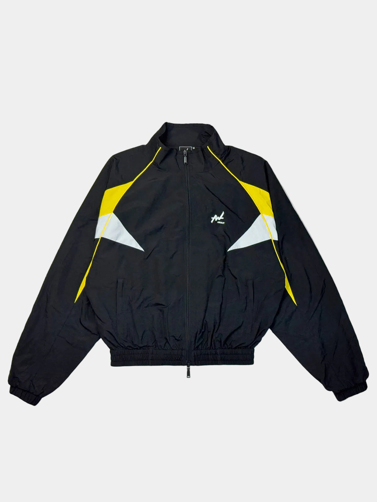 TRACK JACKET WEDGE BLACK