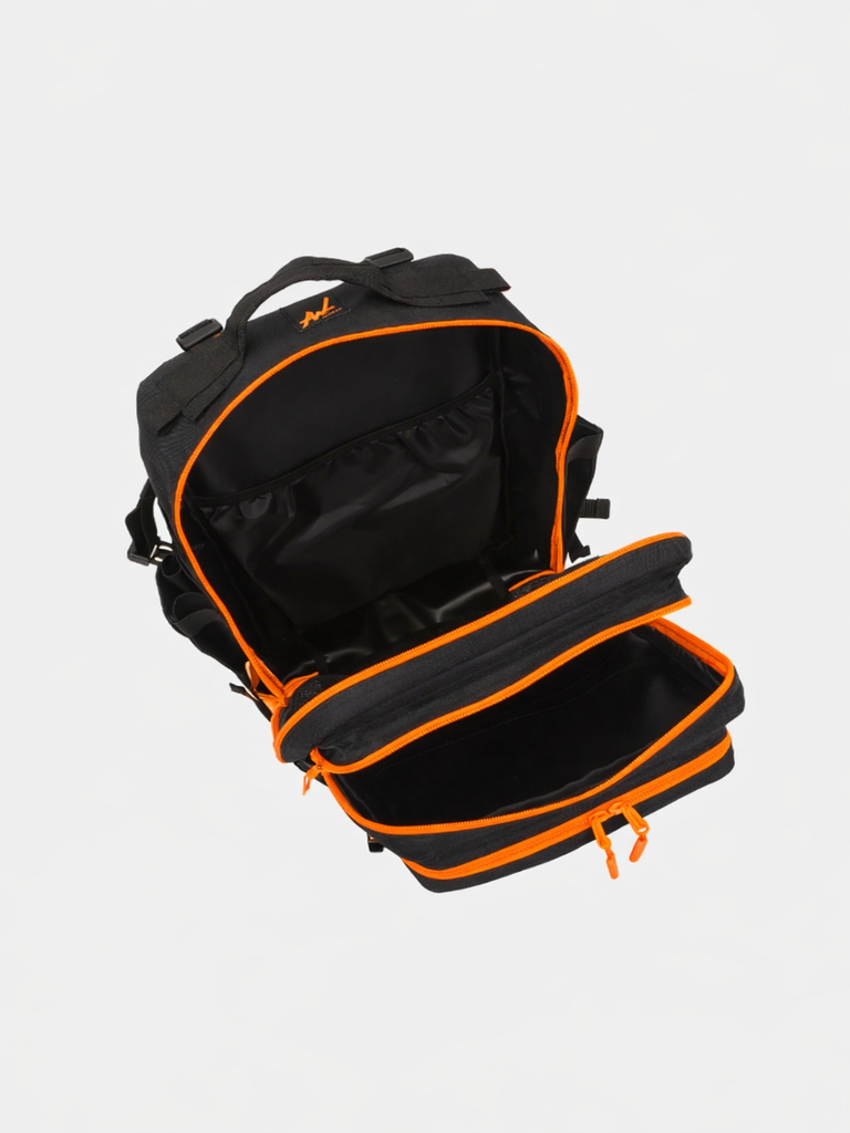 AllOUT BACKPACK 35L BLACK and ORANGE