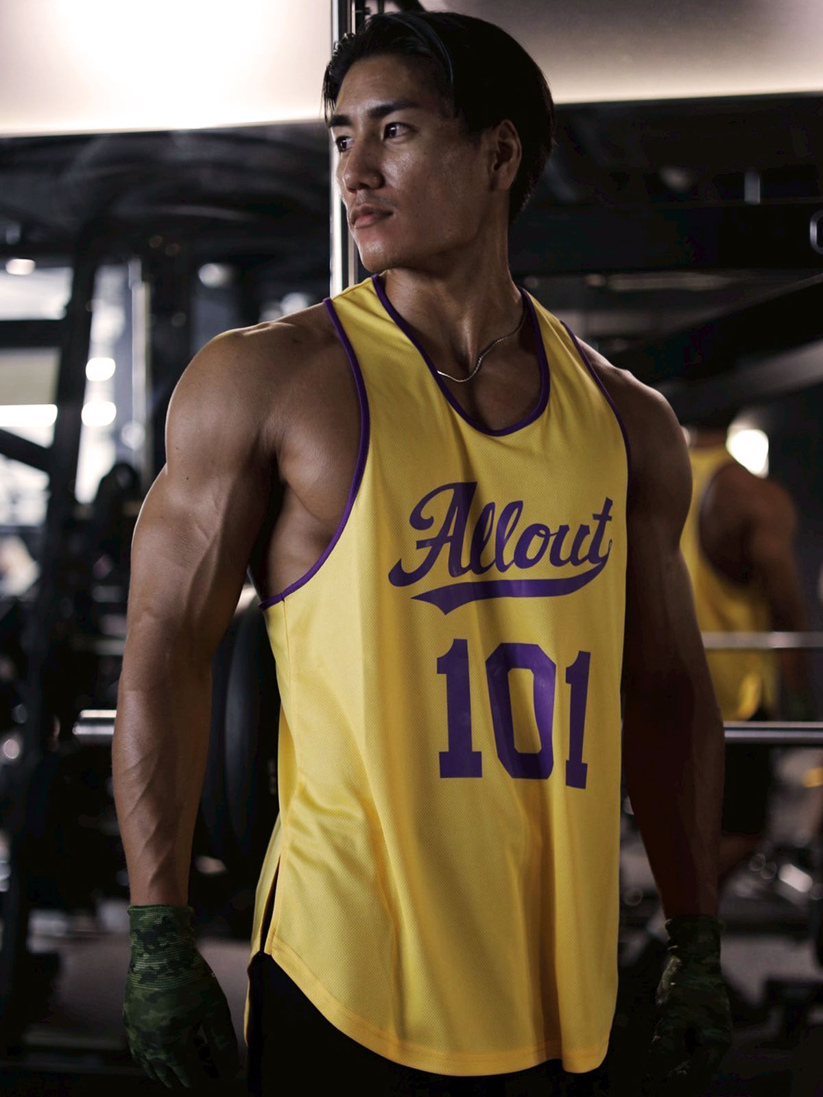 STRINGER ""VARSITY LOGO"" YELLOW