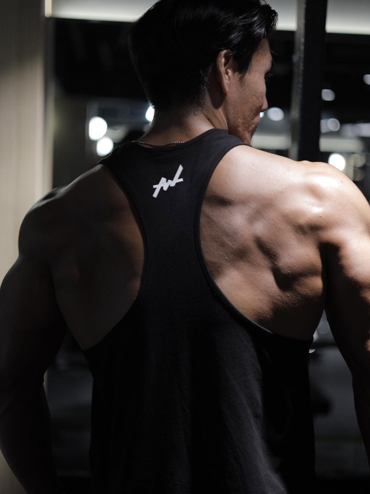 STRINGER ""OUTLINE LOGO"" BLACK