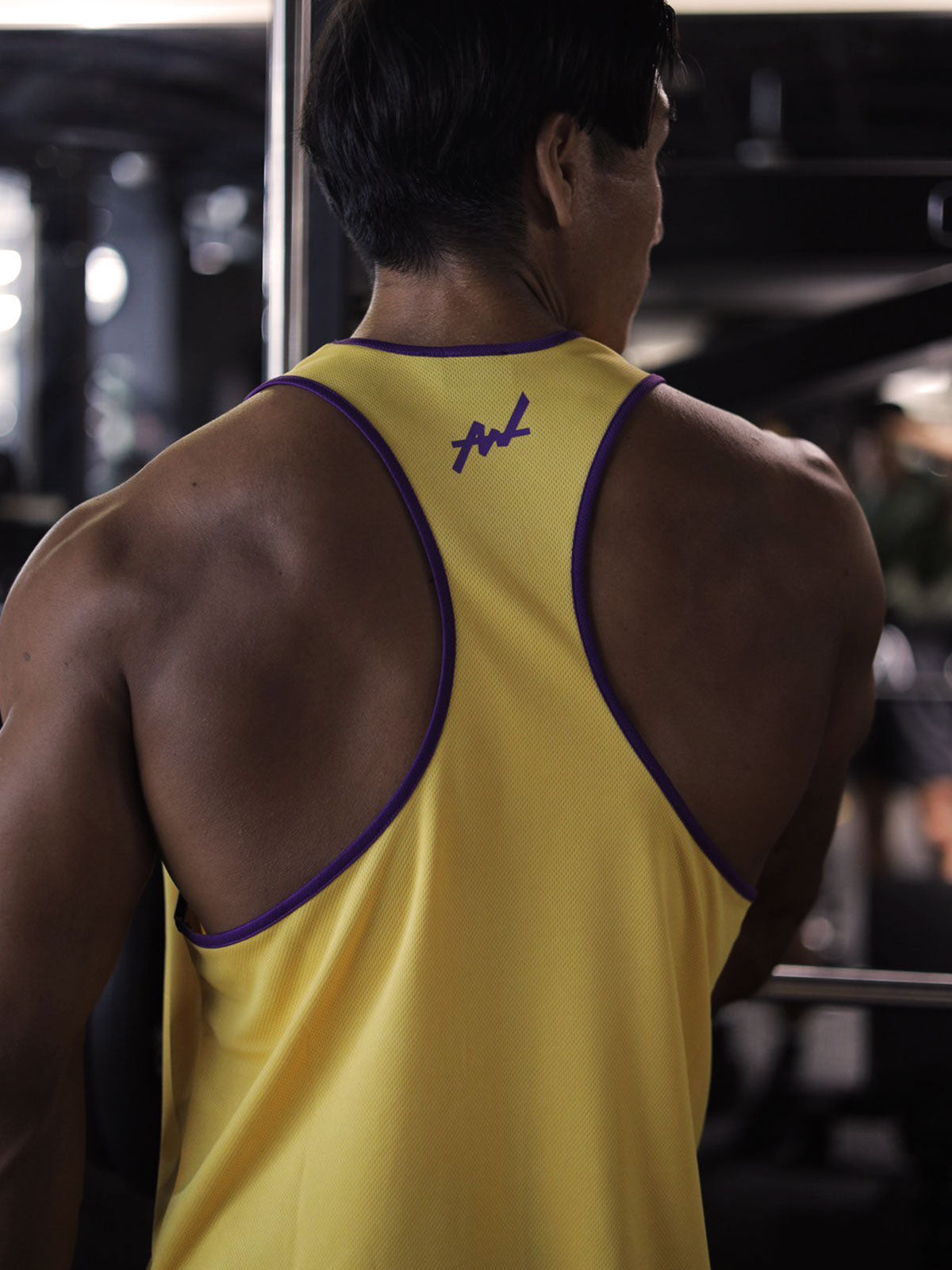 STRINGER ""VARSITY LOGO"" YELLOW