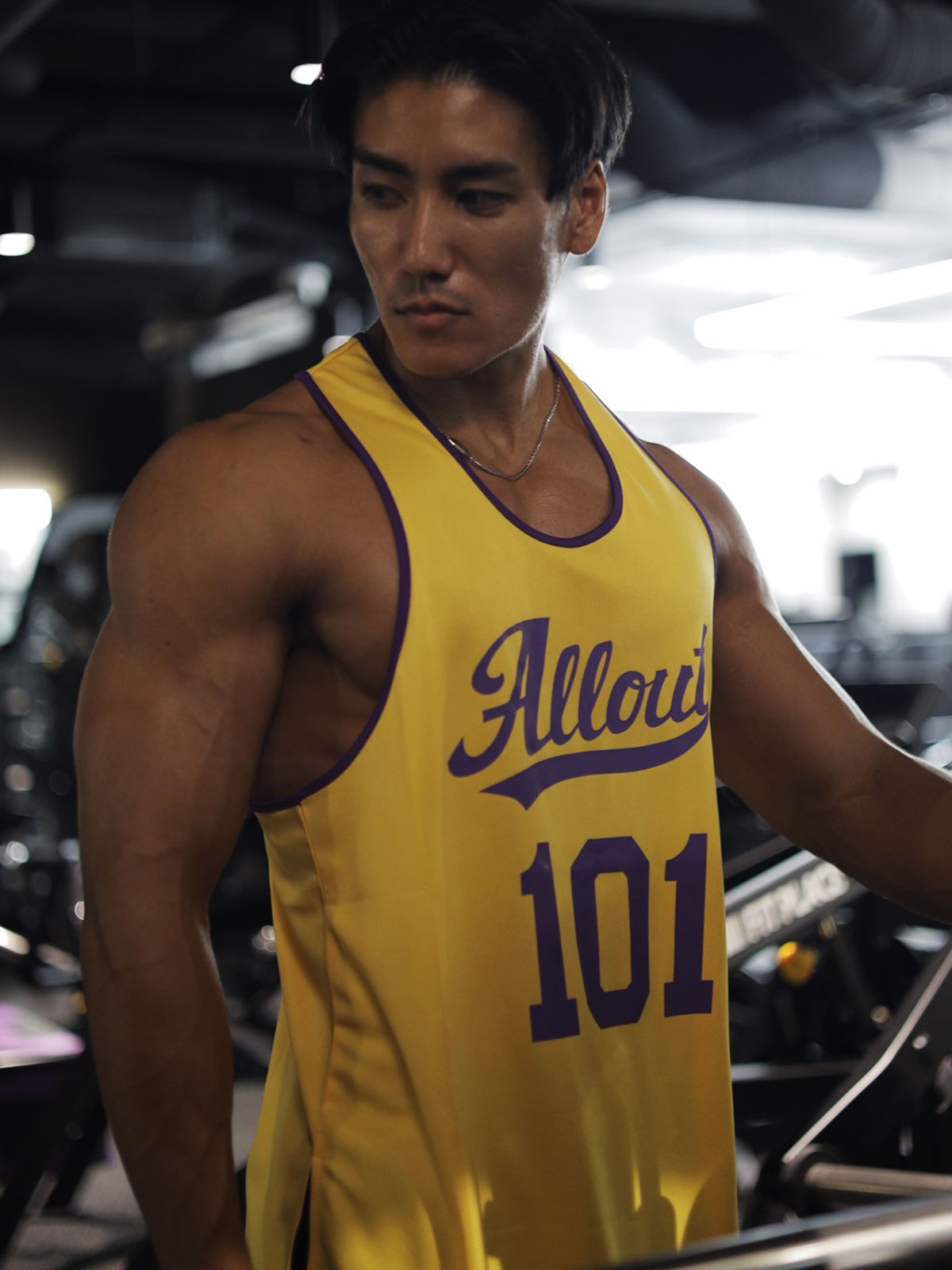 STRINGER ""VARSITY LOGO"" YELLOW
