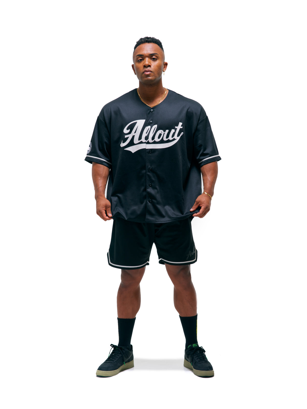 BASEBALL SHIRT (BLACK)